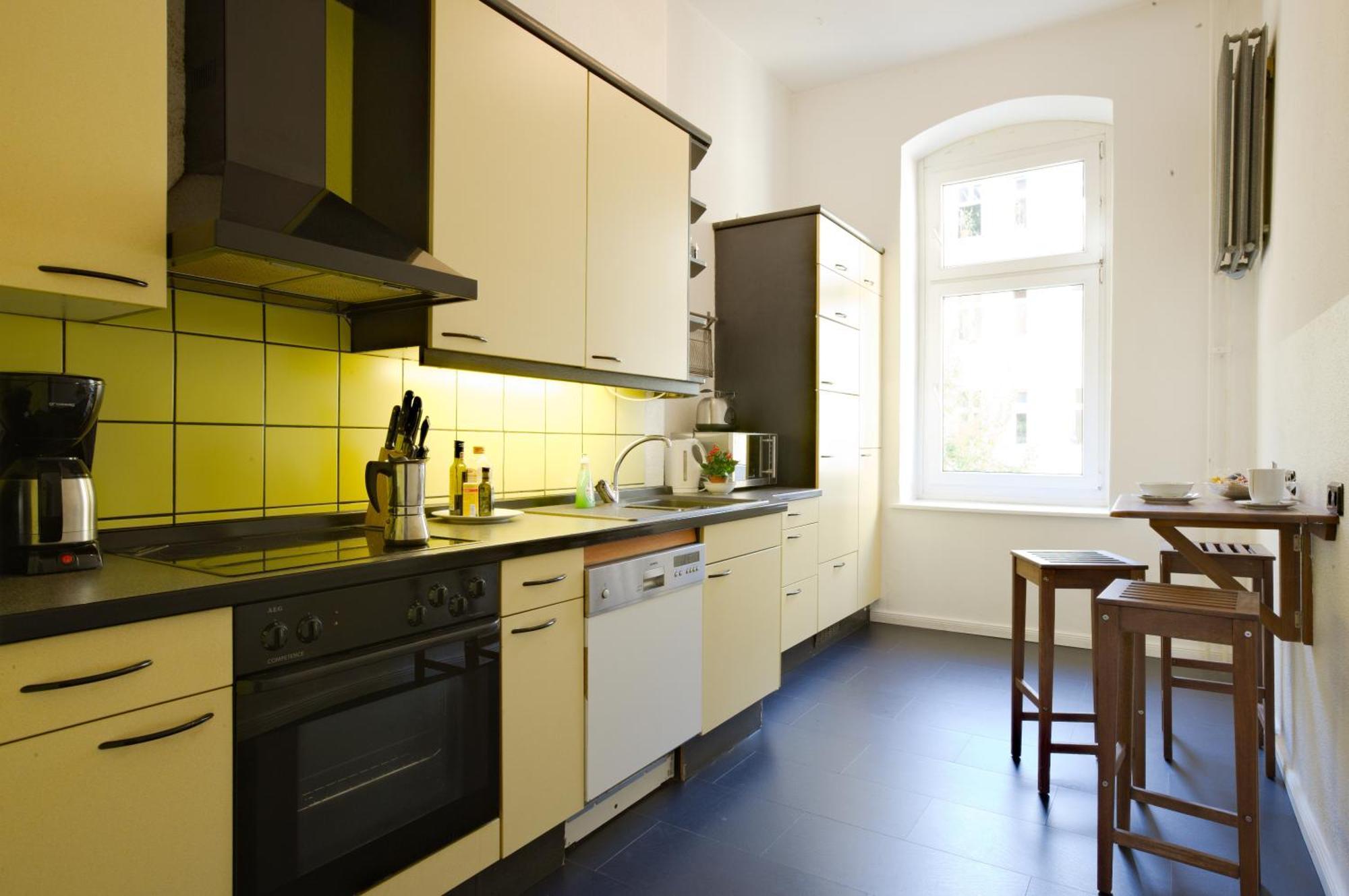 Elegante Altbauwohnung Berlin Bagian luar foto