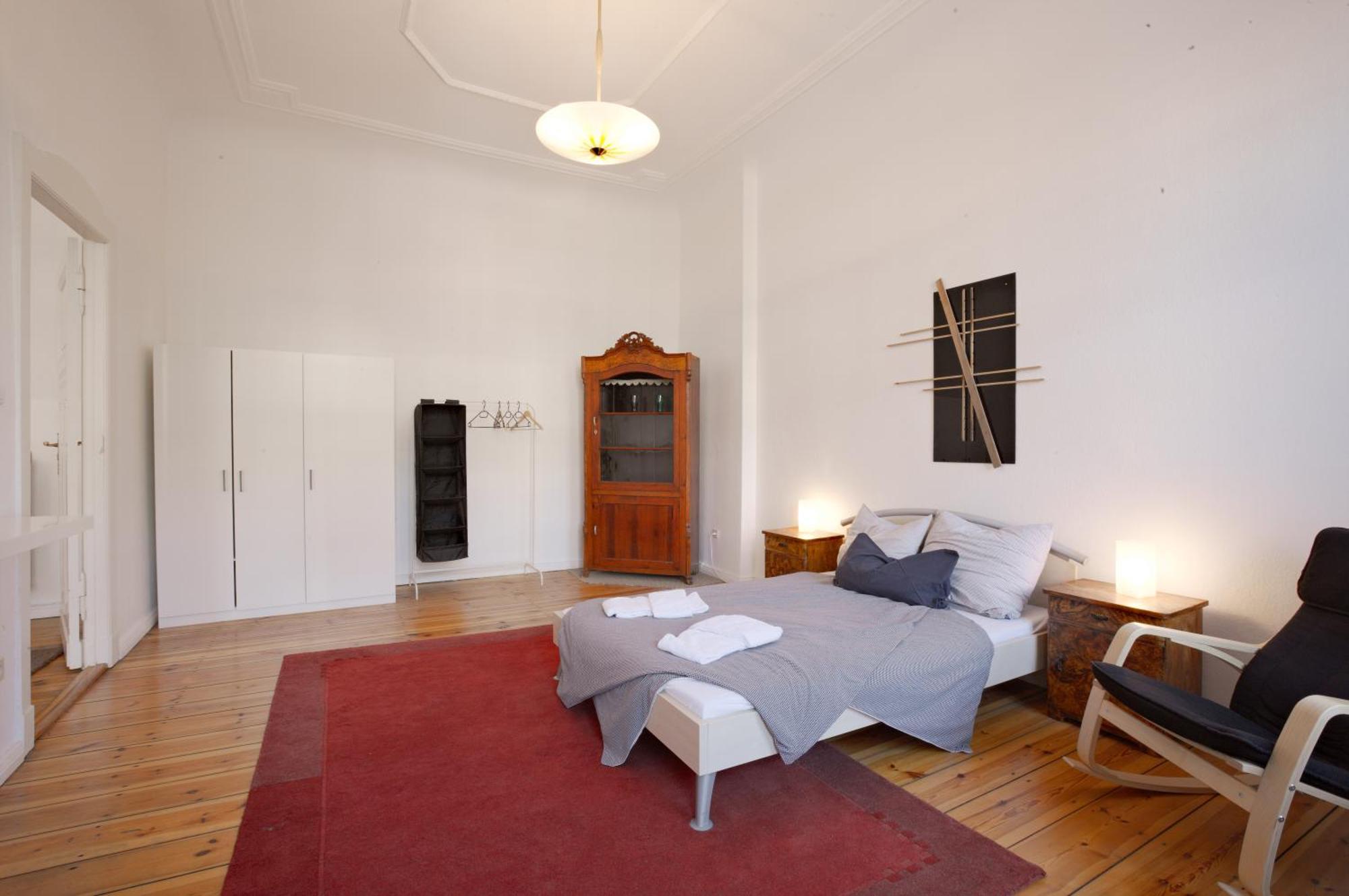 Elegante Altbauwohnung Berlin Bagian luar foto